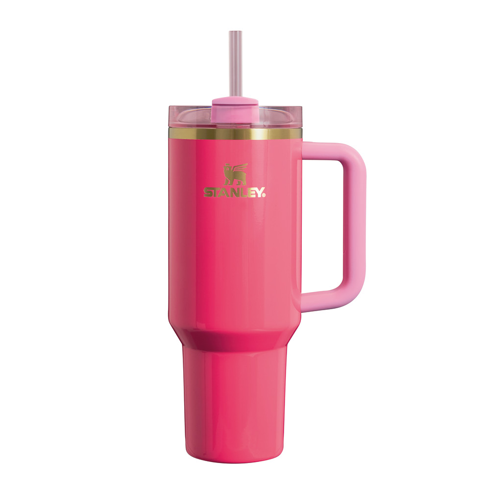 Läs mer om Stanley - Stanley Quencher Tumbler 1,18 L pink parade