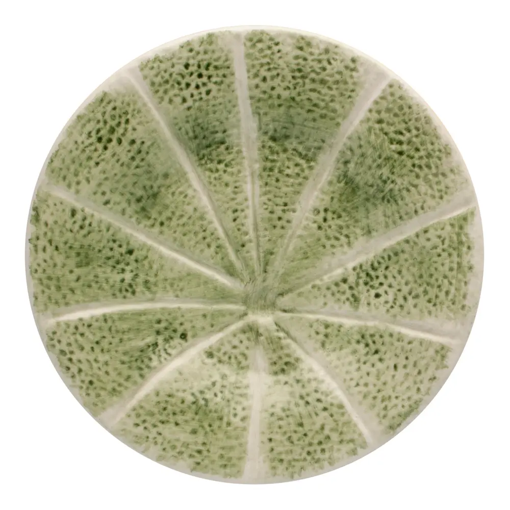 Melon tallerken 20 cm grønn