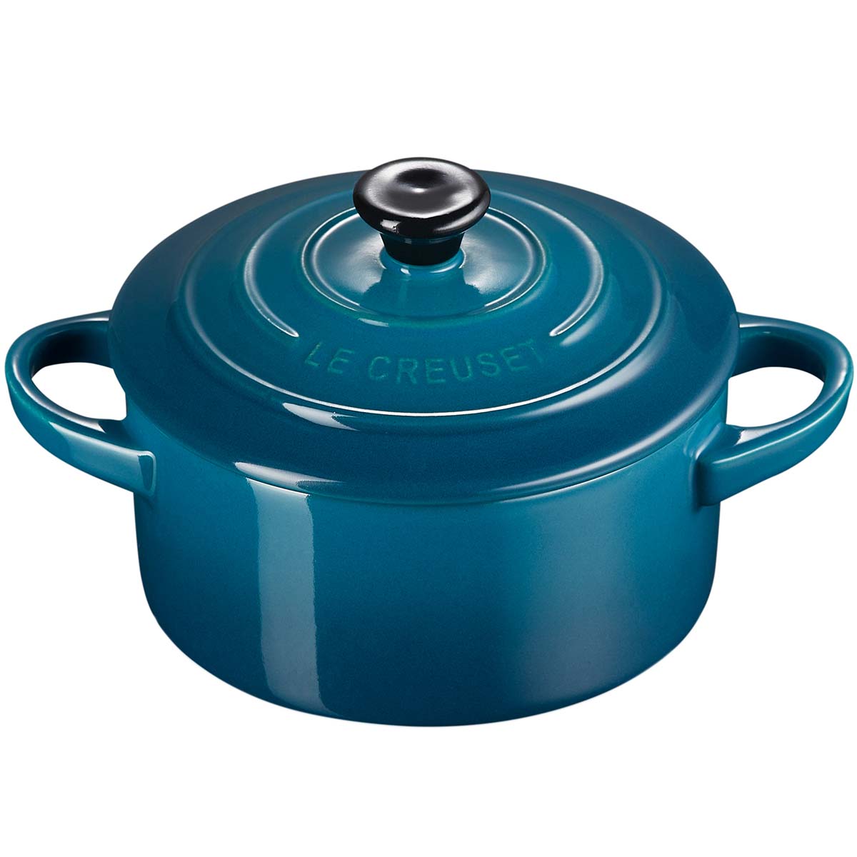 Le Creuset - Minigryta i stengods 0,25 L Deep teal