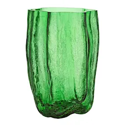 Kosta Boda Crackle vase 37 cm grønn