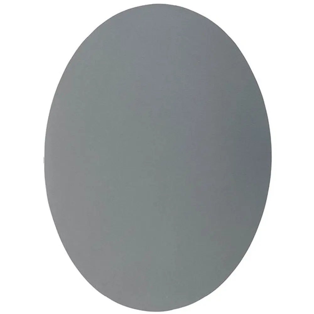 Togo dekkebrikke oval 47 cm grå