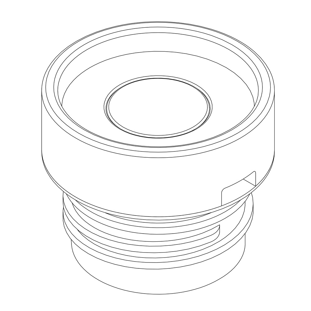 Stelton - Emma Låg Til X-200-2/X-200-7 Ø 5,5 cm Sort/Mørkeblå