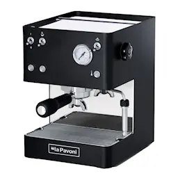 La Pavoni Casabar Nera manuell espressomaskin matt svart