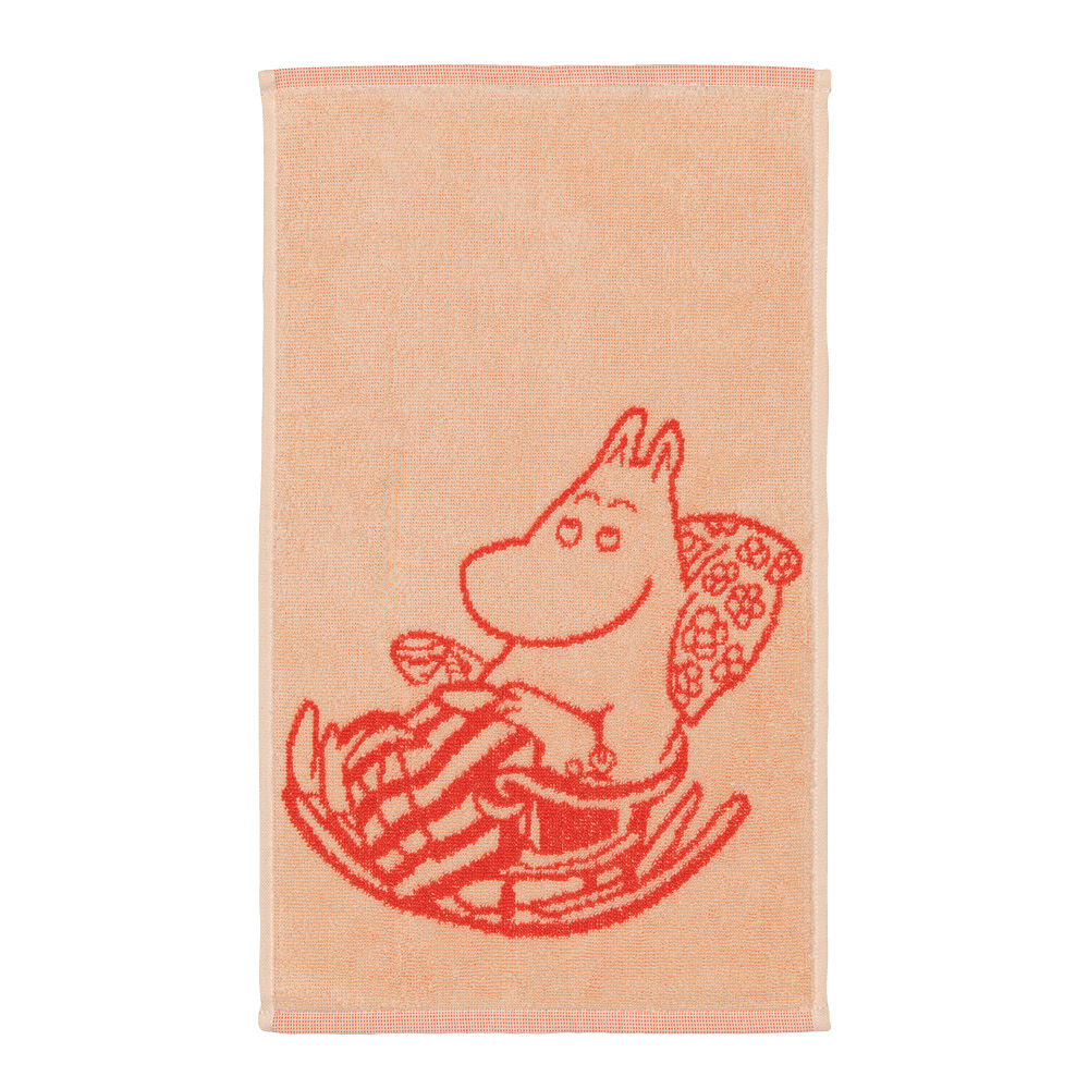 Moomin Arabia - Mumin handduk 30x50 cm muminmamman persika