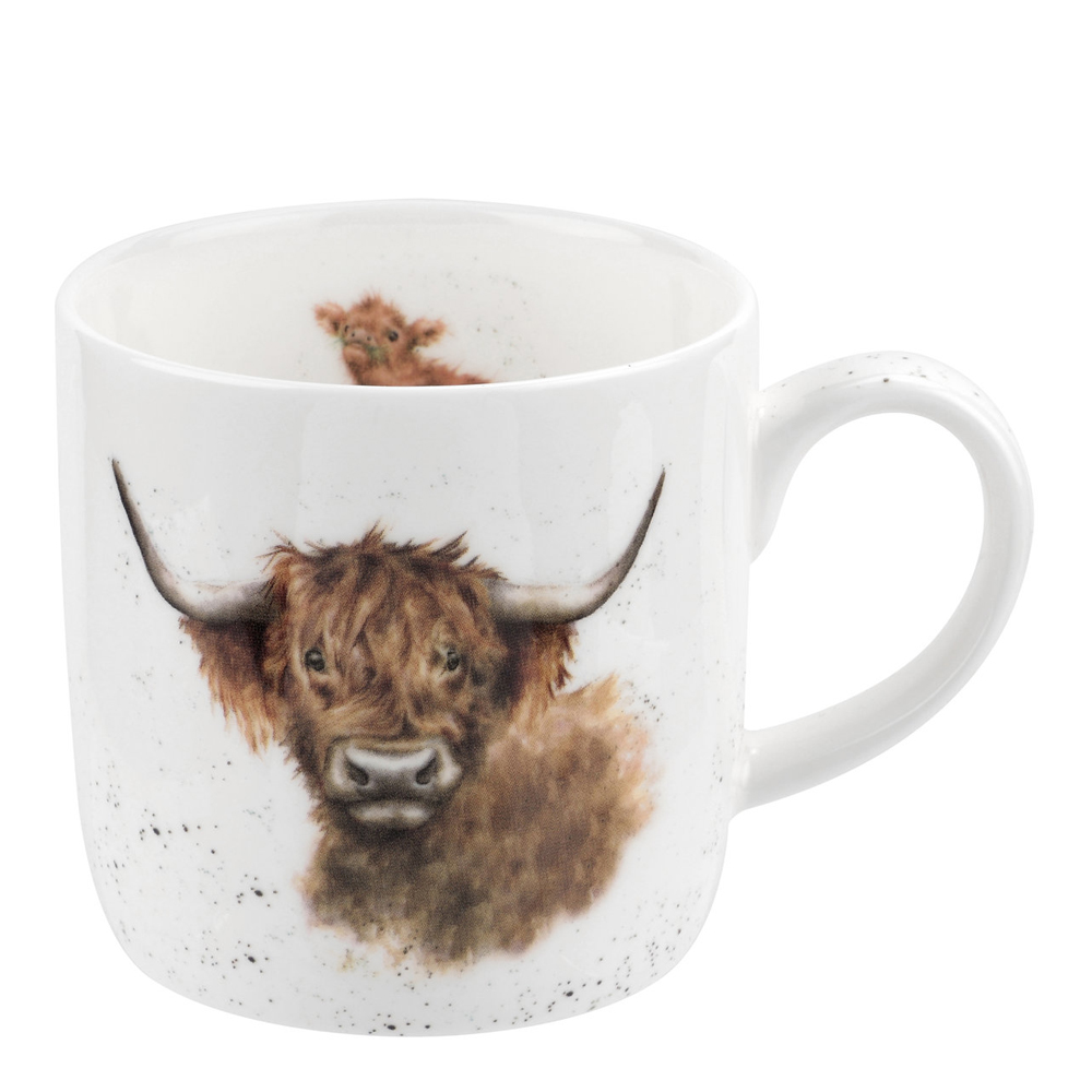 Wrendale Design - Mugg Highland Cow 31 cl