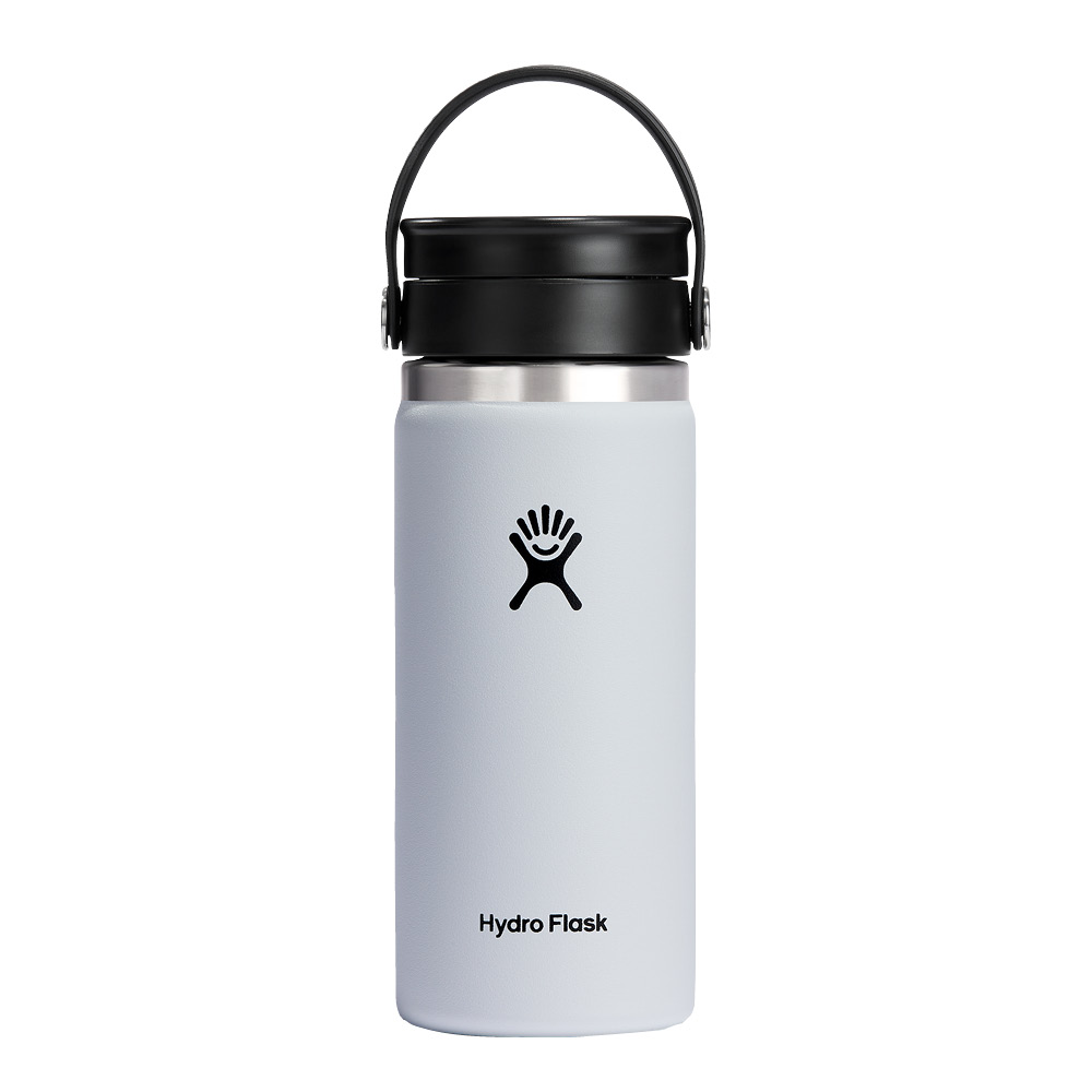 Hydro Flask - Wide Flex Sip Lid Termospullo 0,473 L Valkoinen