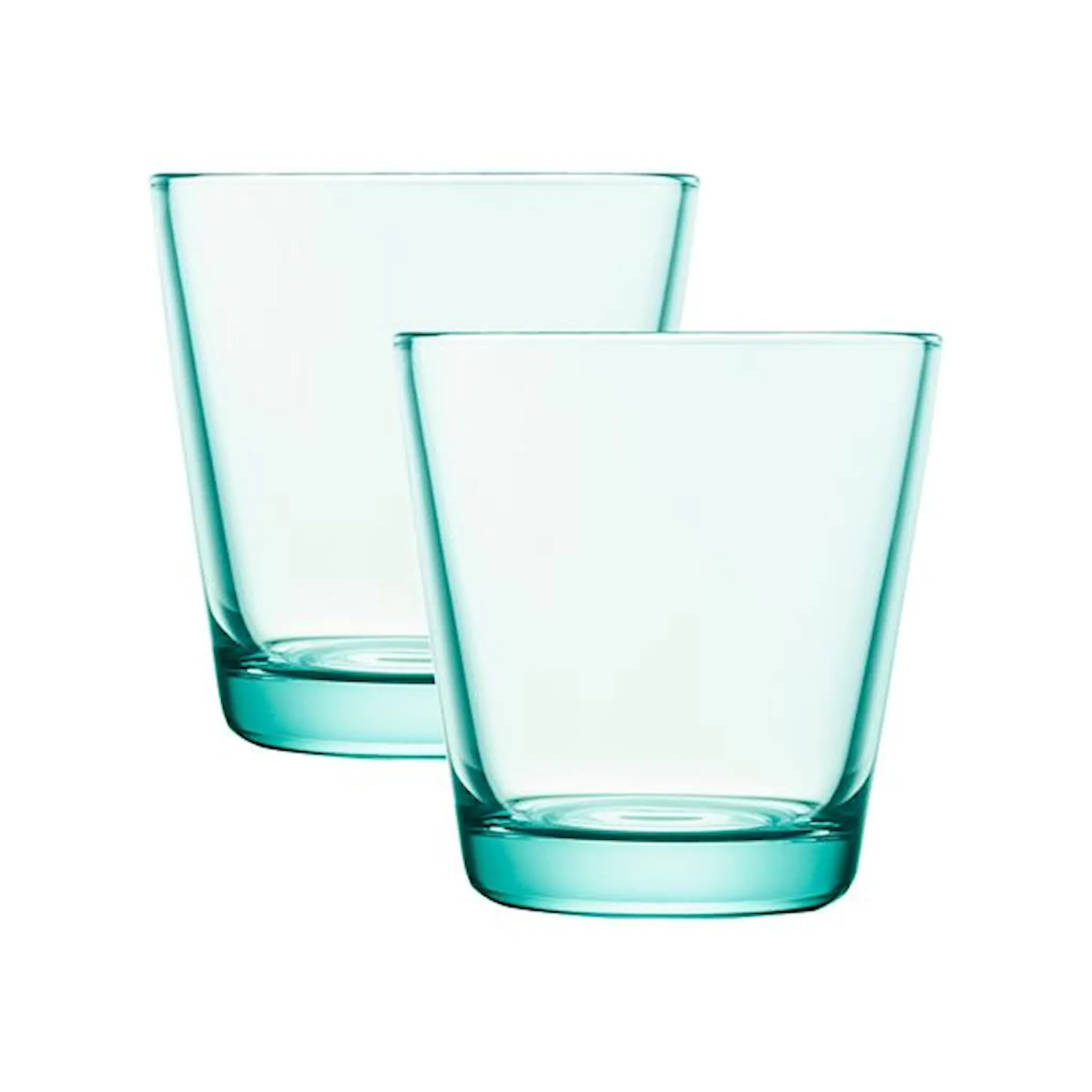 iittala Kartio glass 21 cl 2 stk vanngrønn