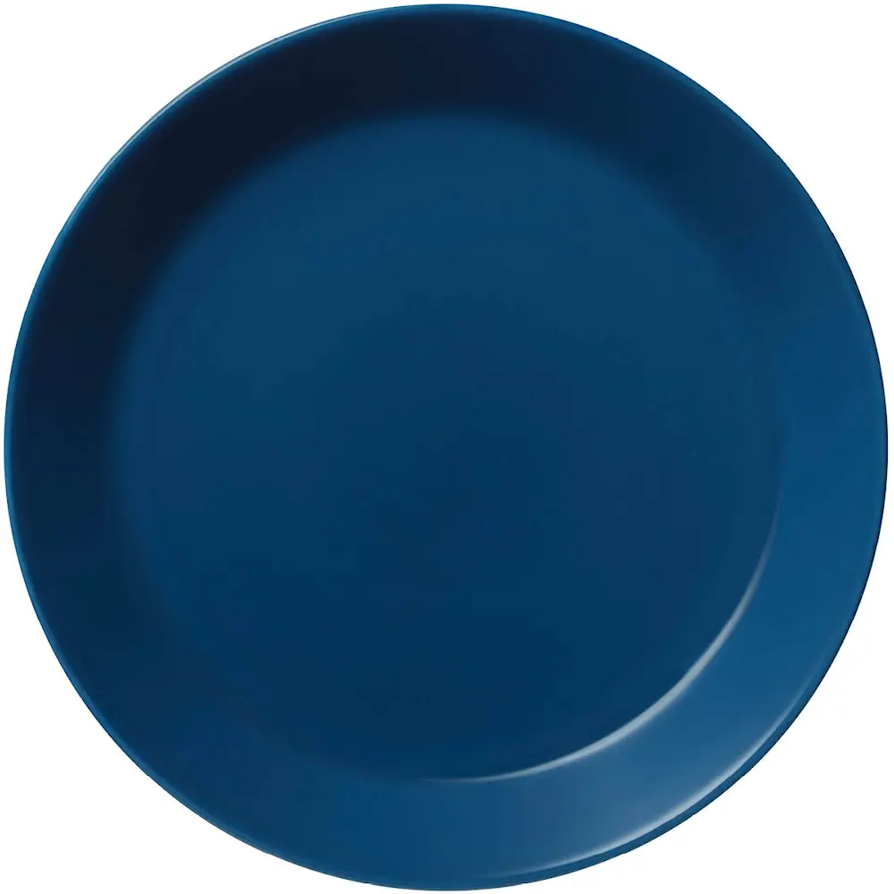 Teema tallerken 23 cm vintage blå