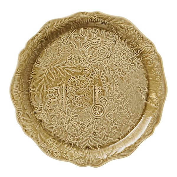 Arabesque Serveringsfat 34 cm Sand