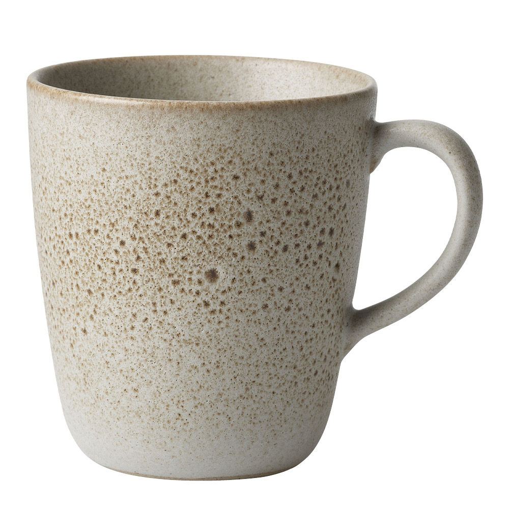 Aida – RAW mugg med öra 35 cl sandy beige