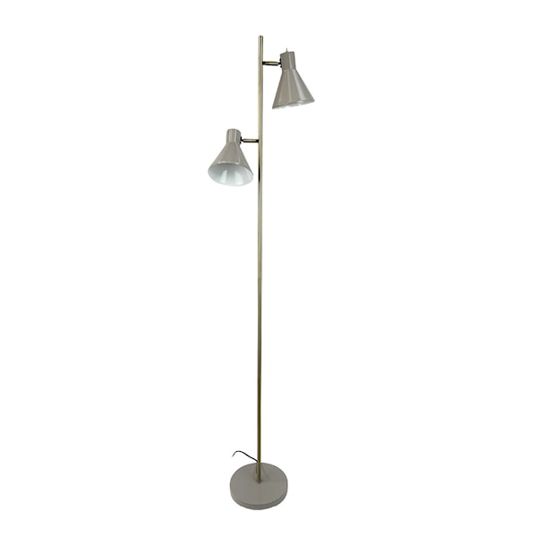 Sleep golvlampa 165 cm brun