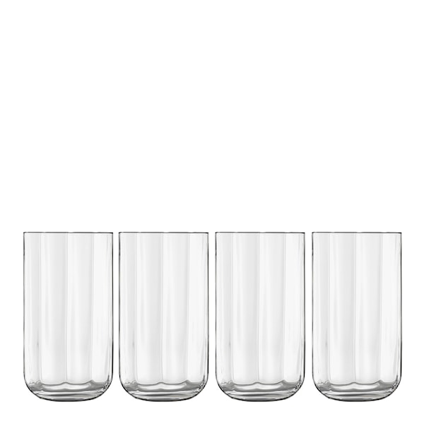 Jazz ölglas/longdrinkglas 45 cl 4-pack