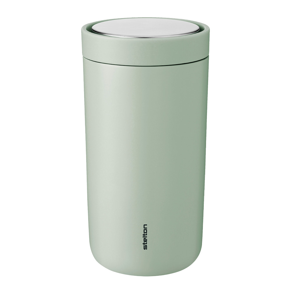 Läs mer om Stelton - To Go Click termomugg 20 cl minty moss