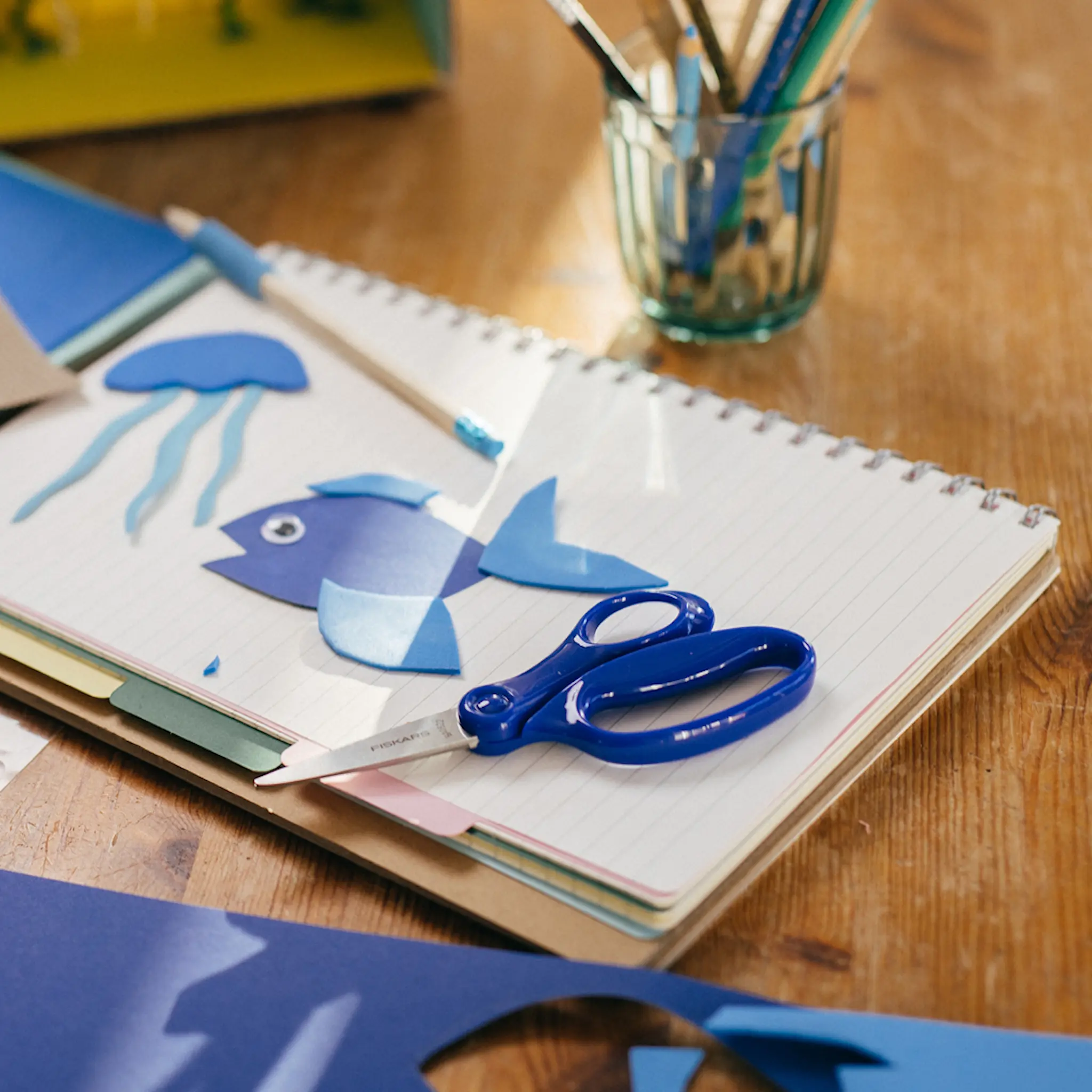 Fiskars Kids Scissors barnesaks 15 cm blå