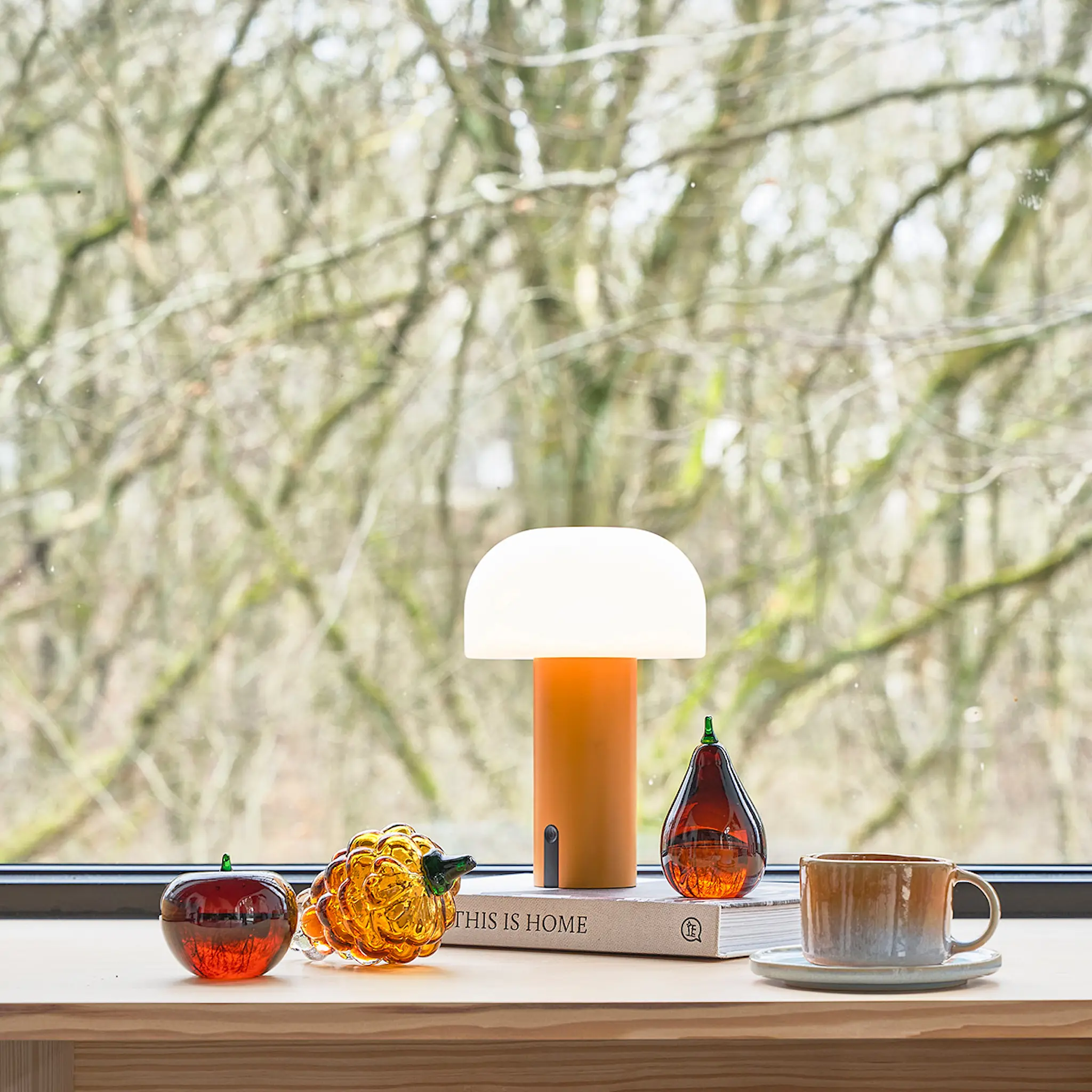 Villa Collection Styles LED lampe 15x22,5 cm amber