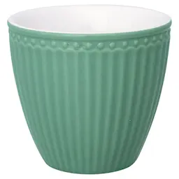 GreenGate Alice Lattemugg 35 cl Dusty Green