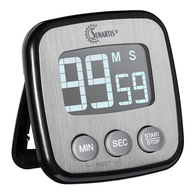 Zassenhaus Retro Collection Timer med magnet Vit - Cervera