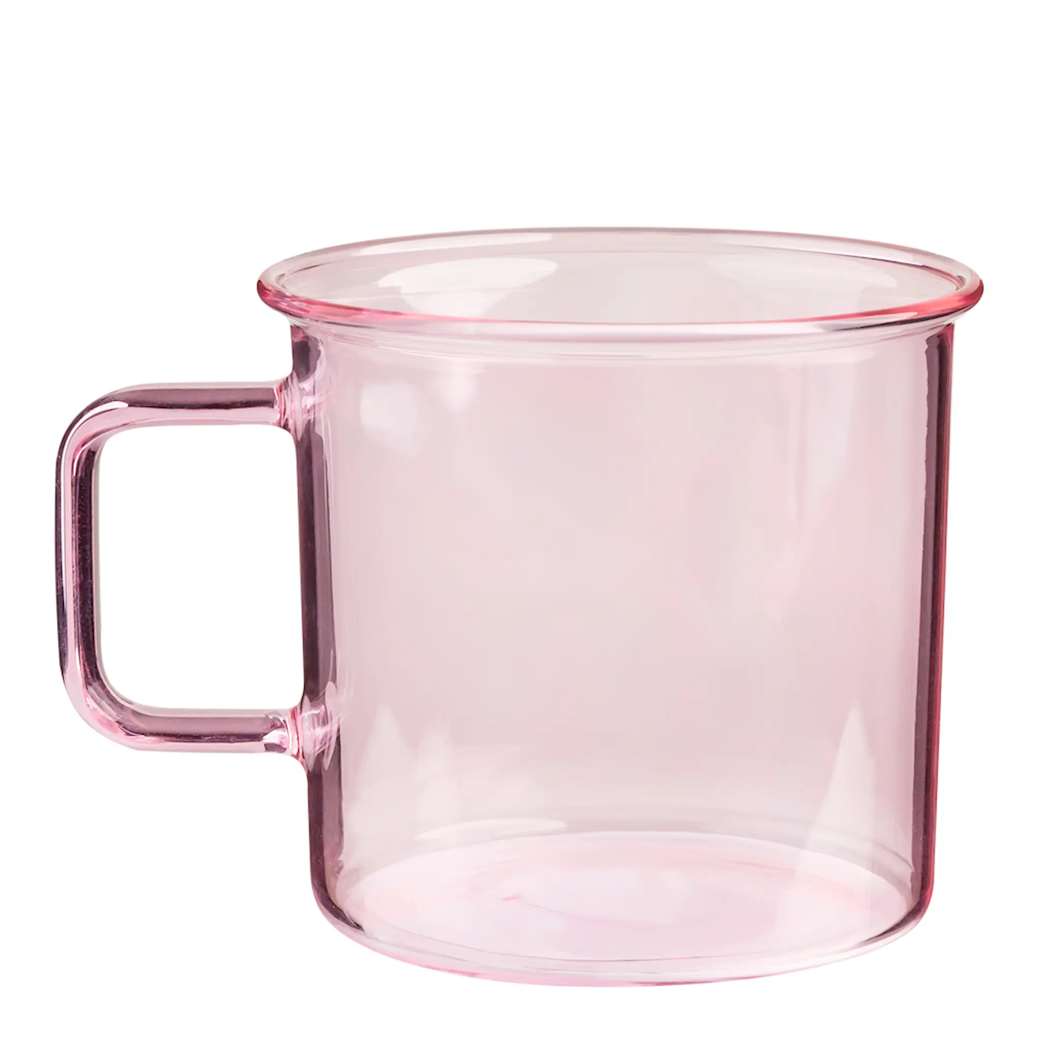 Muurla The mug glasskopp 3,5 dl rosa