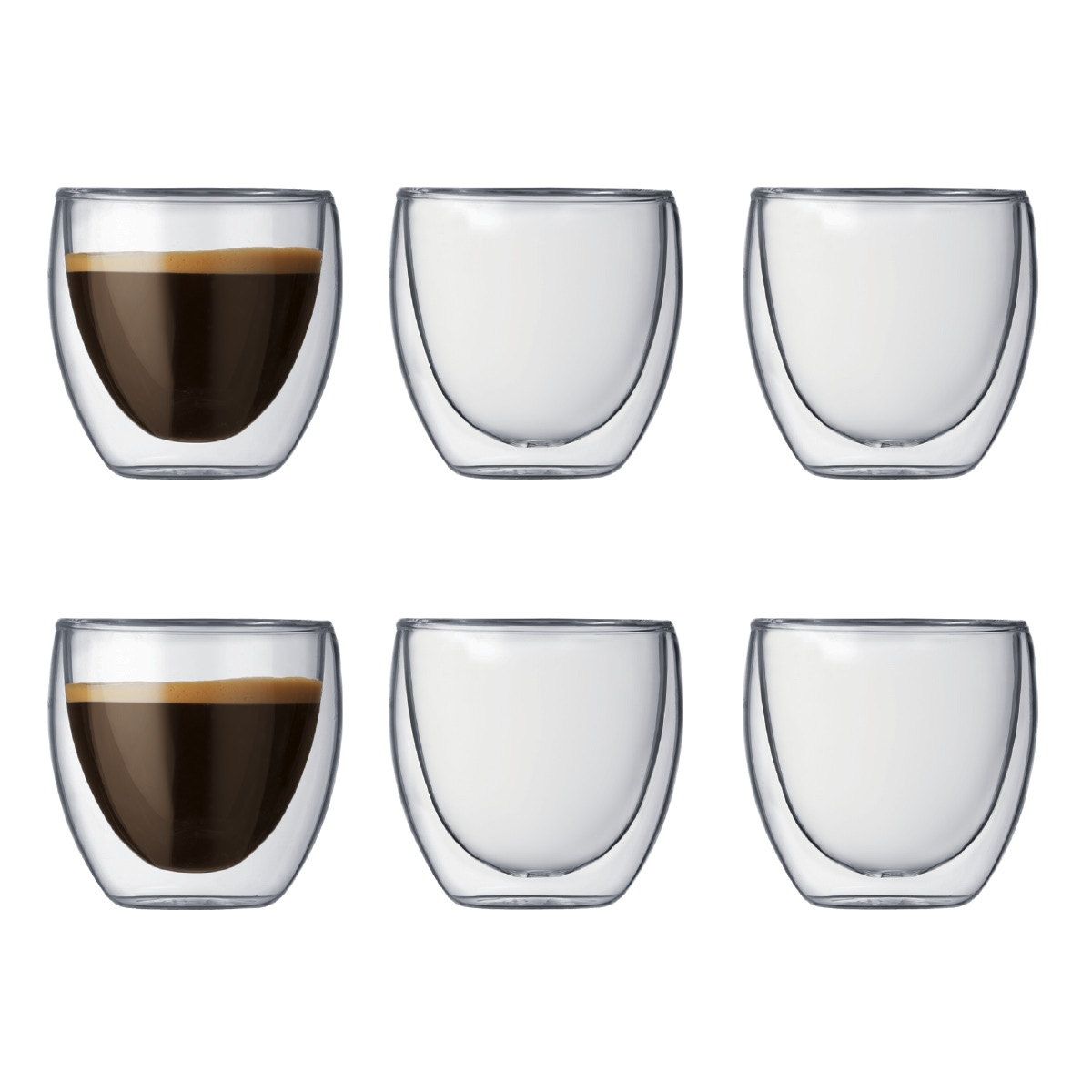 bodum-pavina-espressoglas-dubbelvaggad-8-cl-6-pack-klar