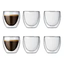 Pavina Espressoglas dubbelväggad 8 cl 6-pack Klar