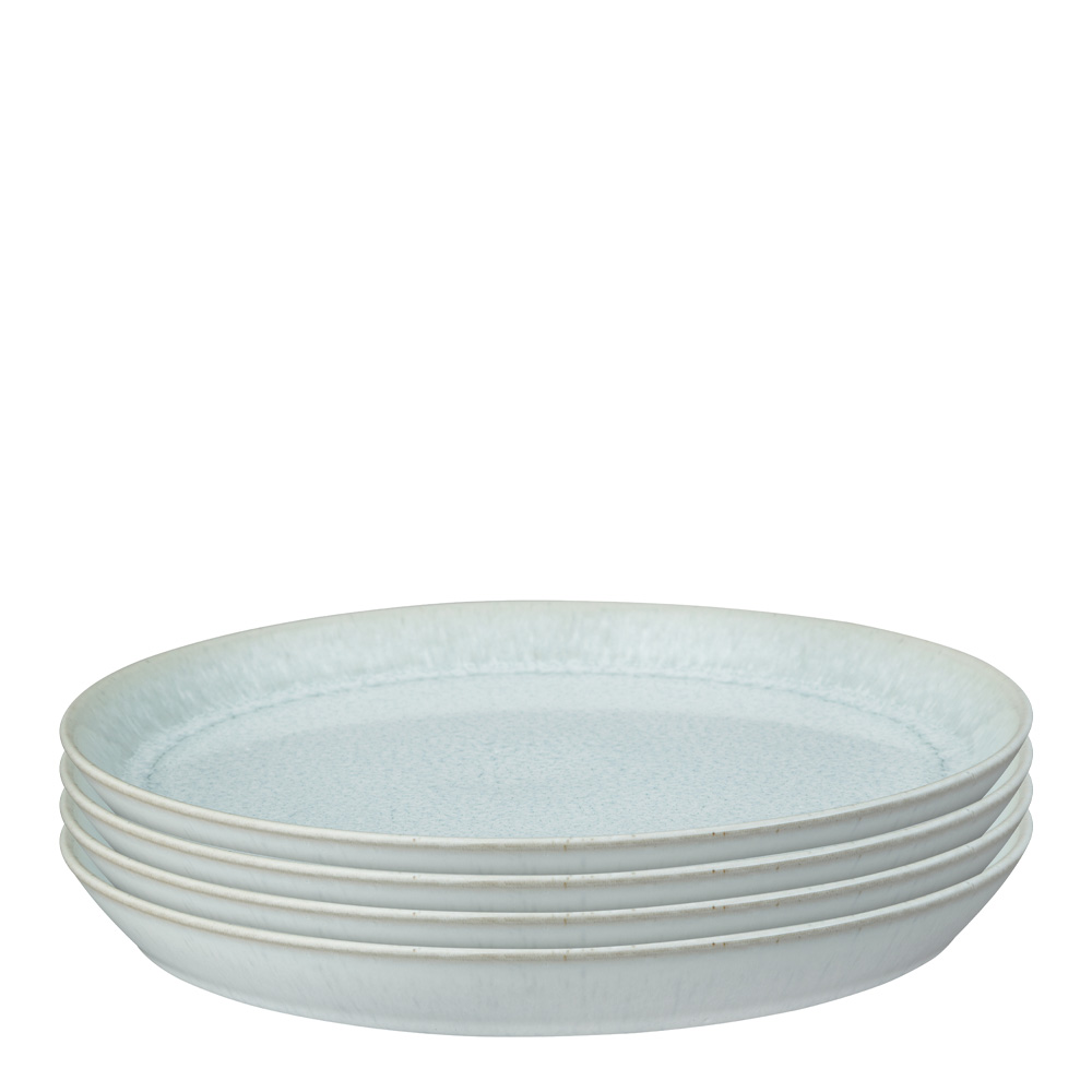 Denby - Tallrik 26 cm 4-pack Grön/Vit