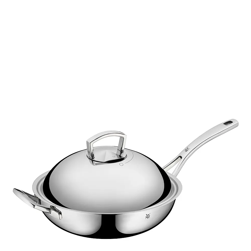 Multiply wokpanne med metallokk 32 cm