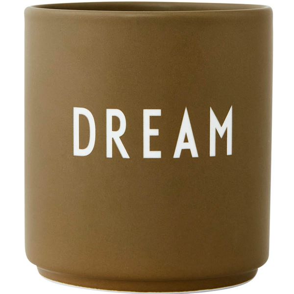 Läs mer om Design Letters - Favourite Mugg Dream 25 cl Olive