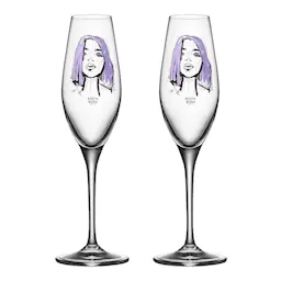 Orrefors All About You Champagneglas 2-pack Forever Mine