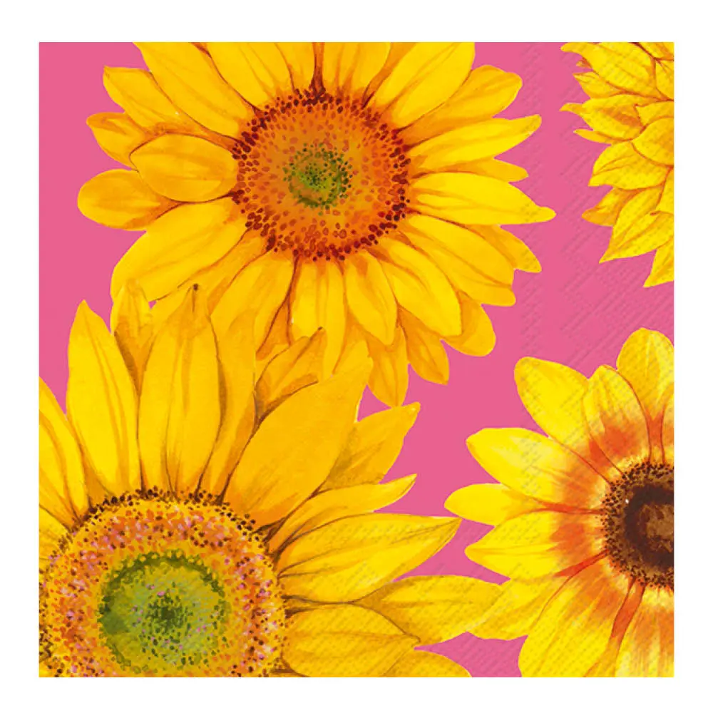 Servetti Sunflower 33x33 cm 20 kpl