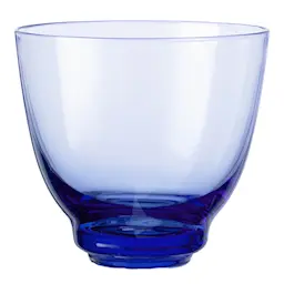 Holmegaard Flow Vattenglas 35 cl Mörkblå