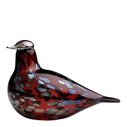 iittala Birds by Toikka rubinfugl 21x13 cm