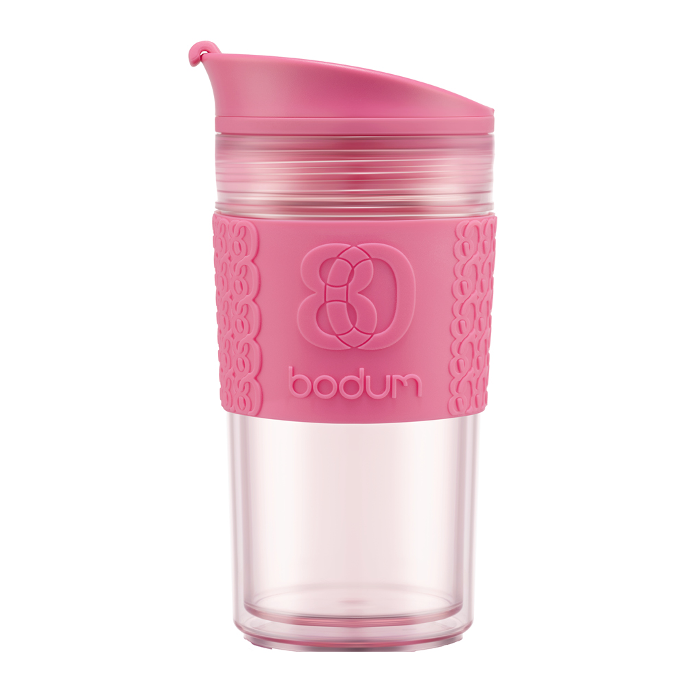 Bodum – Travel Mug resebägare 35 cl dubbelvägg rosa