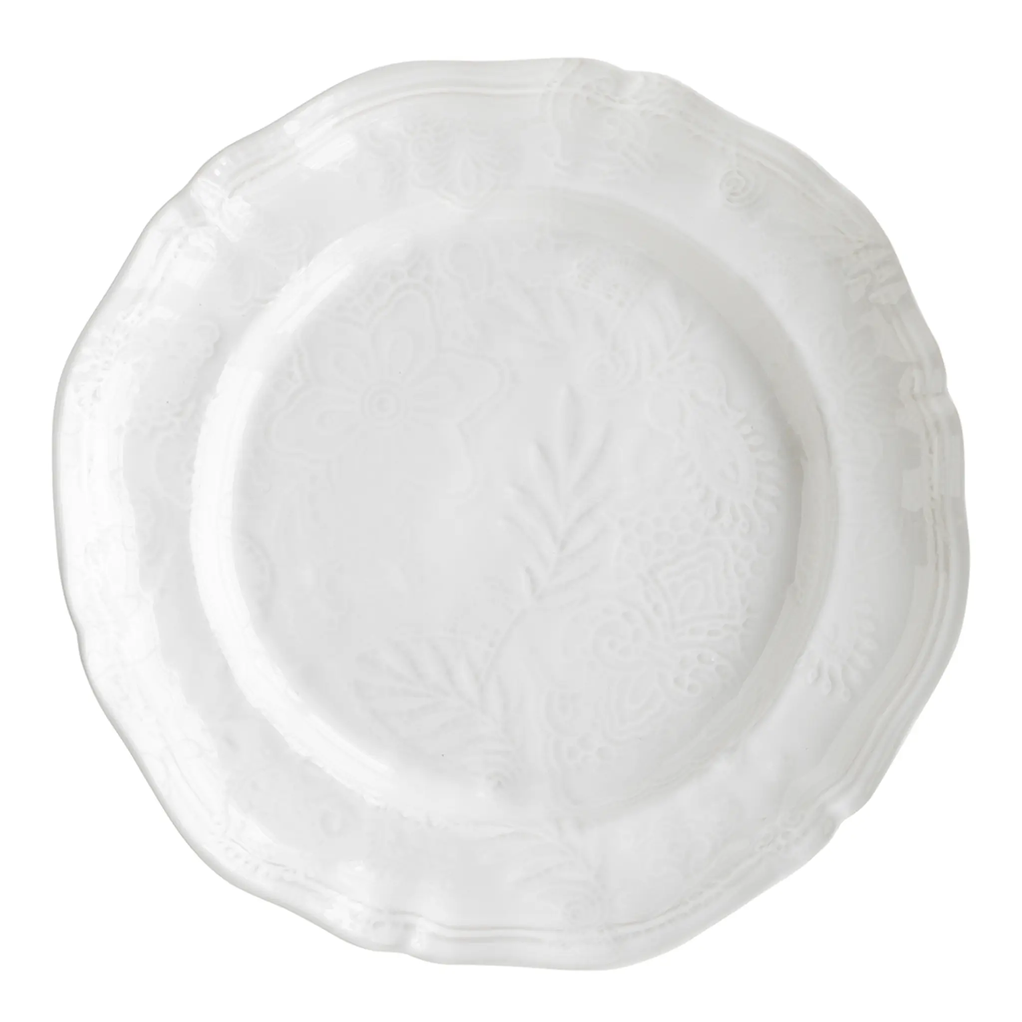 Sthål Arabesque Serveringsfat rund 34 cm White