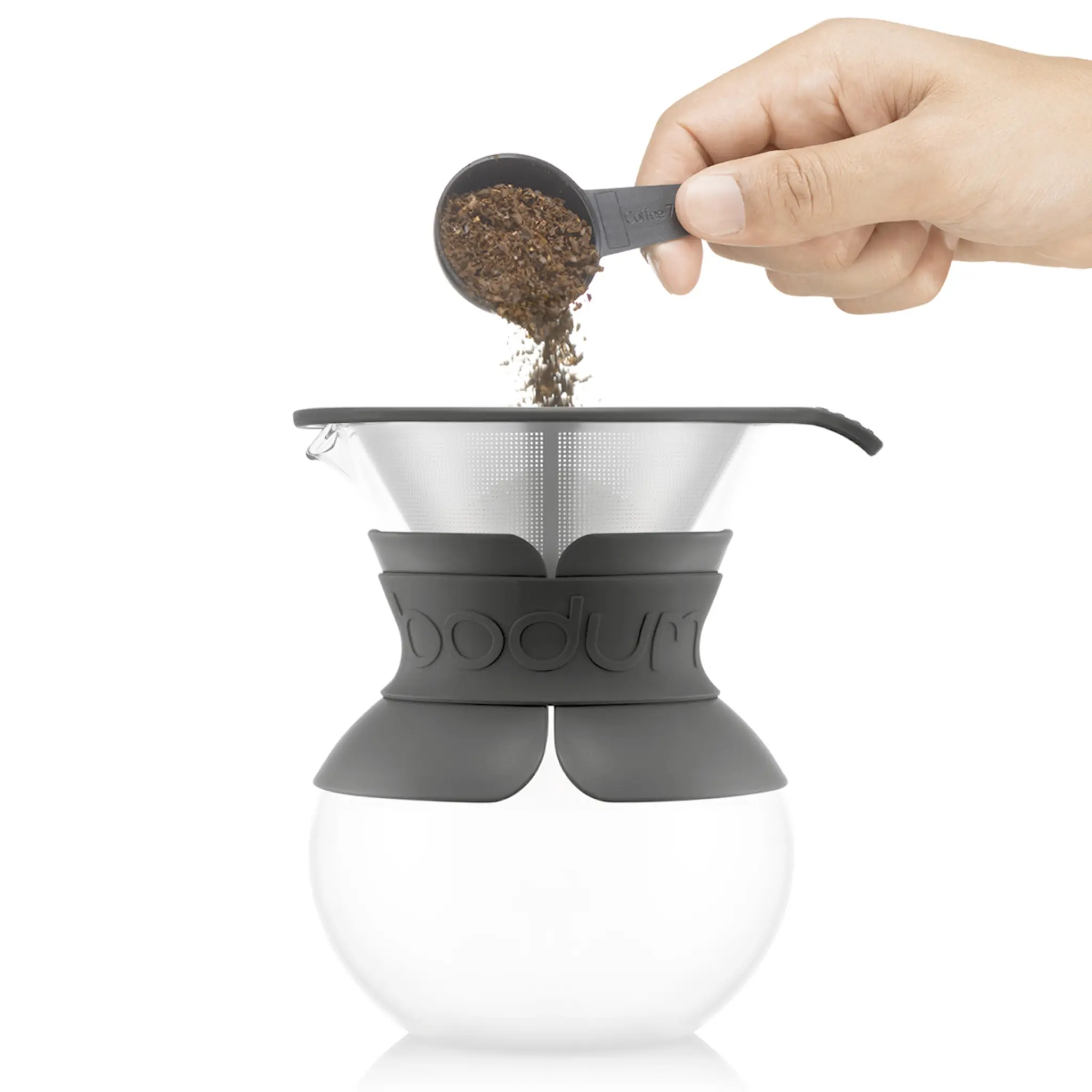 Bodum Pour Over kaffebrygger med filter 0,5 L/4 kopper svart