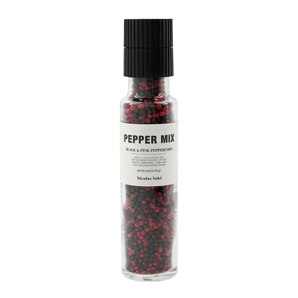 Pepper mix svart&rosa 140g