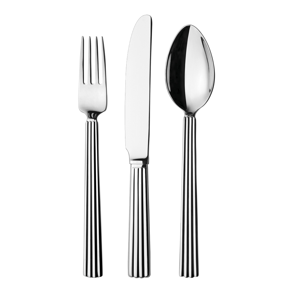 Georg Jensen – Bernadotte Barnbestick 3 delar