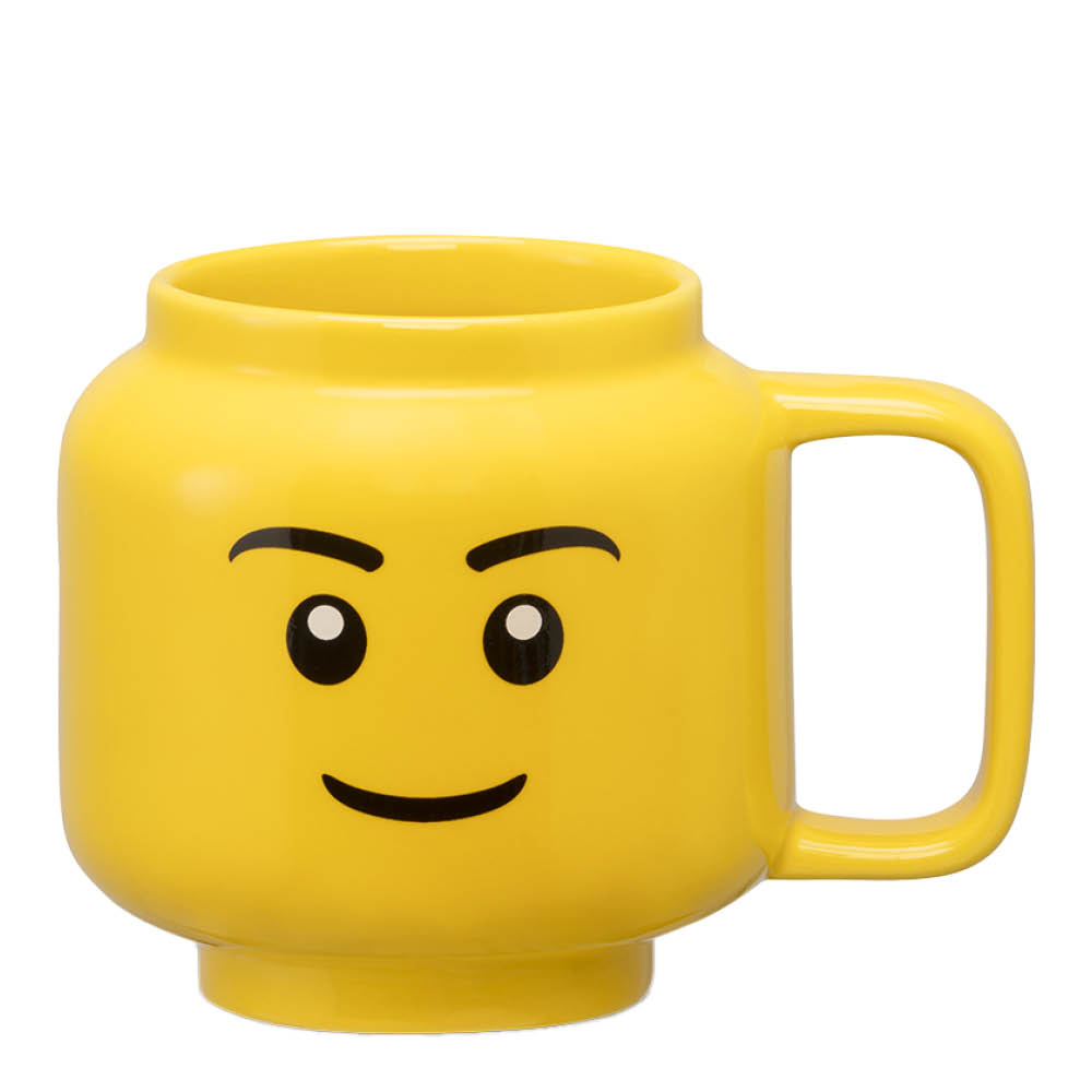 Lego – Mugg lego figur 25,5 cl Gul