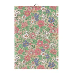 Ekelund Blomstereng håndkle 35x50 cm rosa