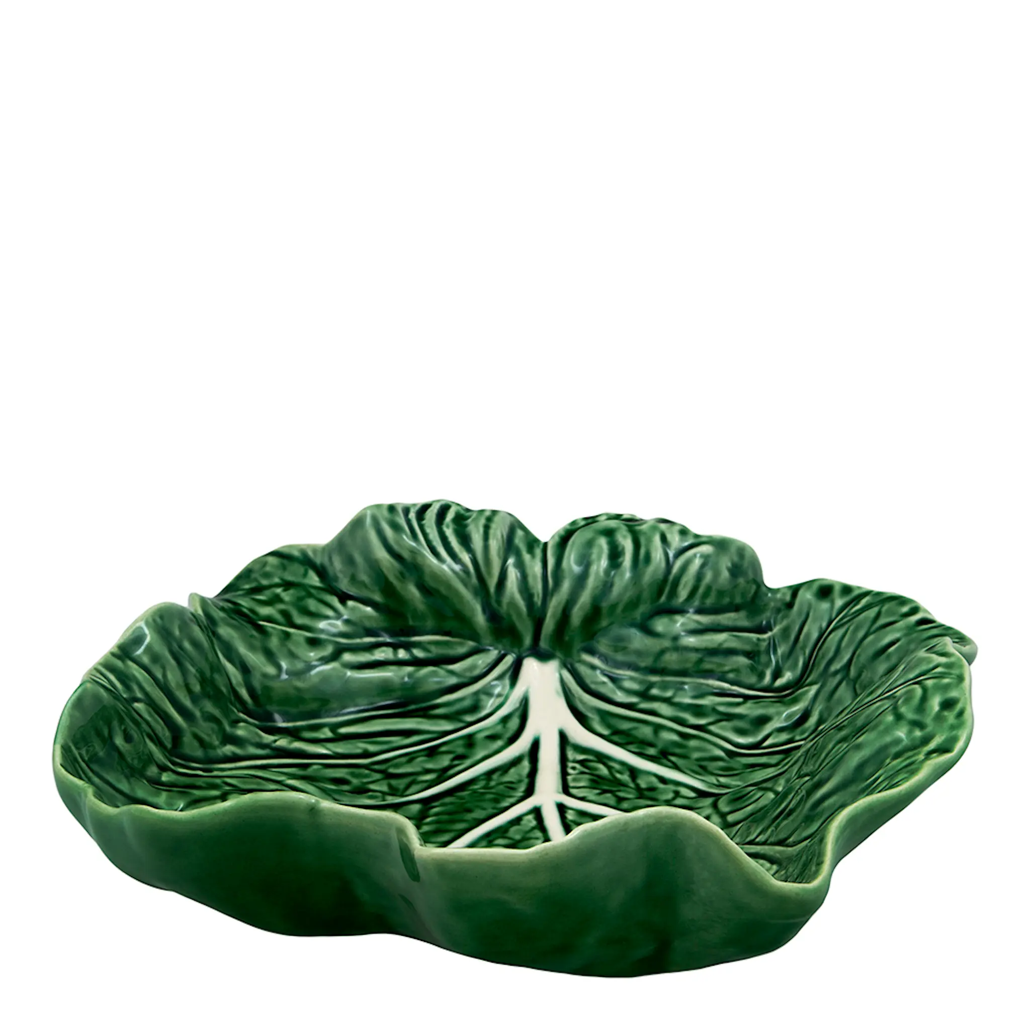 Bordallo Pinheiro Cabbage skål 26 cm grønn