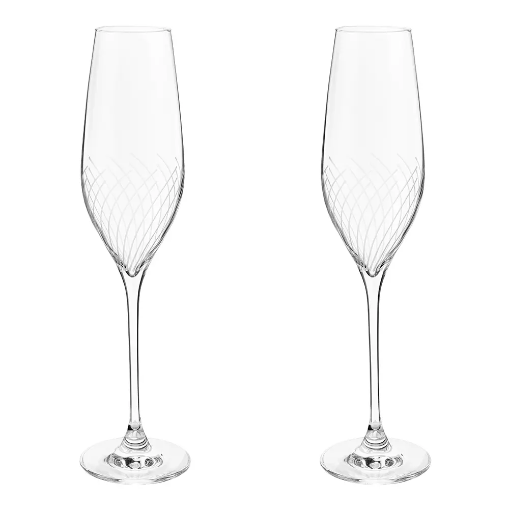 Lines champagneglass 29 cl 2 stk
