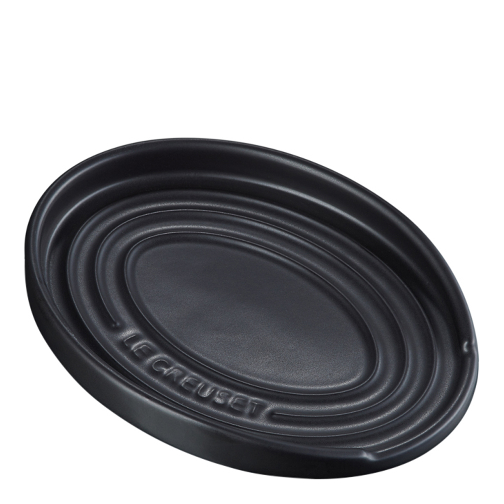 Le Creuset – Oval grytskedshållare 15 cm matte black