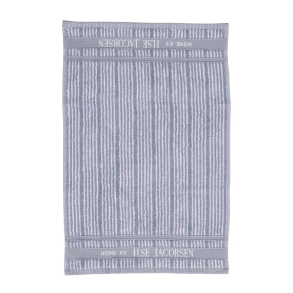 Bath Collection gästhandduk 40x60 cm 2-pack powder blue stripes