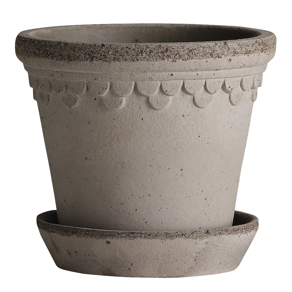 Produktfoto för Bergs Potter - Bergs Potter Köpenhamn Kruka 18 cm Grå