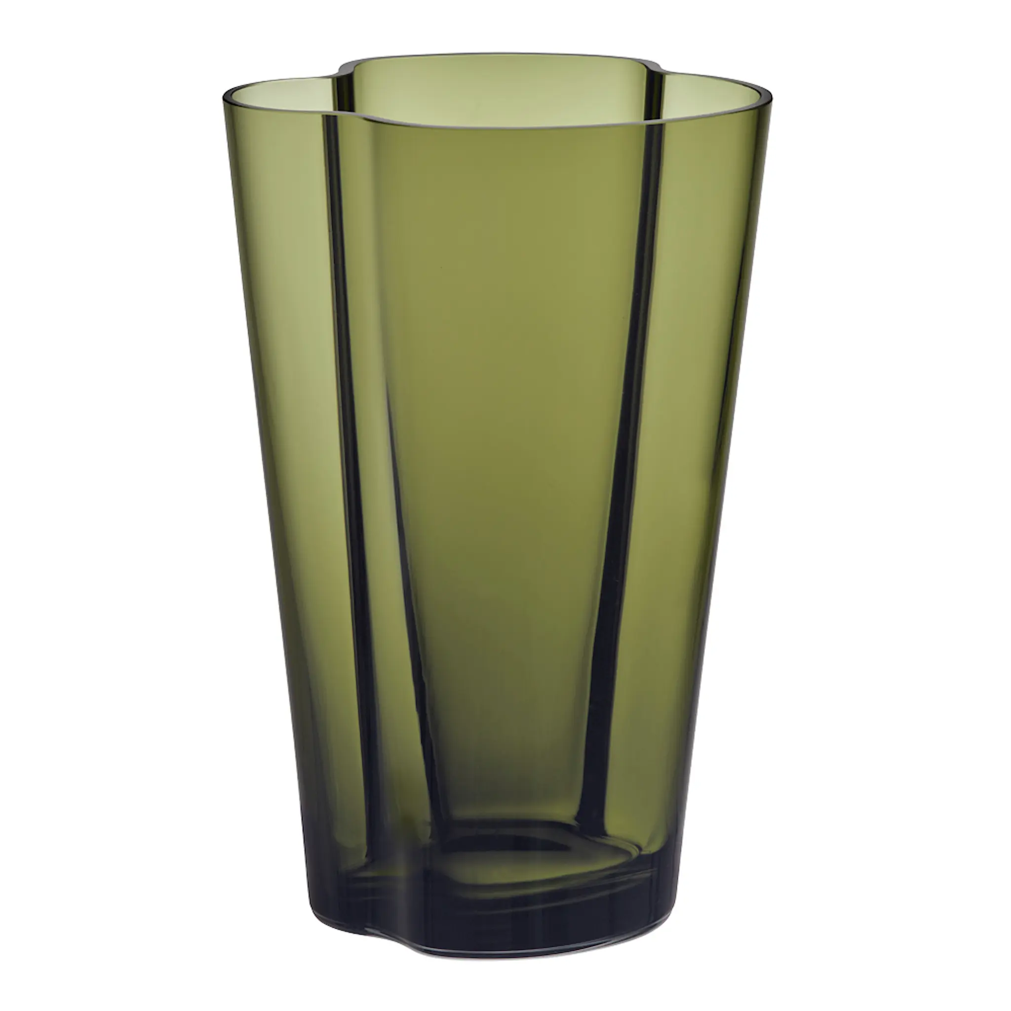 iittala Alvar Aalto vase 22 cm mosegrønn