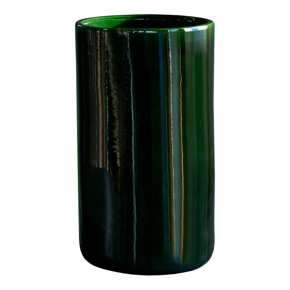 Oak vase 35 cm grønn emerald