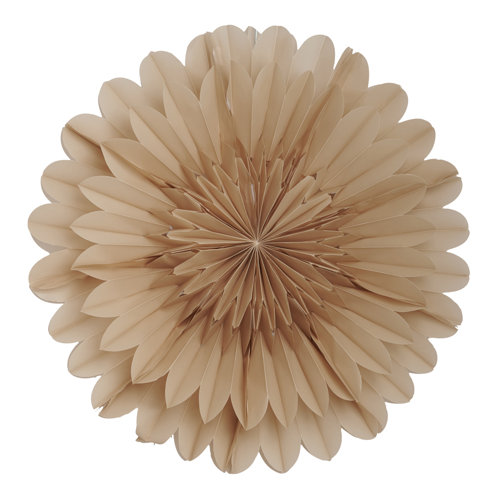 Watt & Veke – Lotus Julstjärna 60 cm Beige