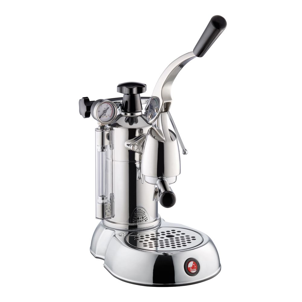 La Pavoni – Stradivari Professional Kaffemaskin med Hävarm Mässing/Svart