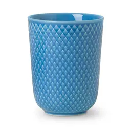 Lyngby Porcelæn Rhombe Color krus 33 cl blå