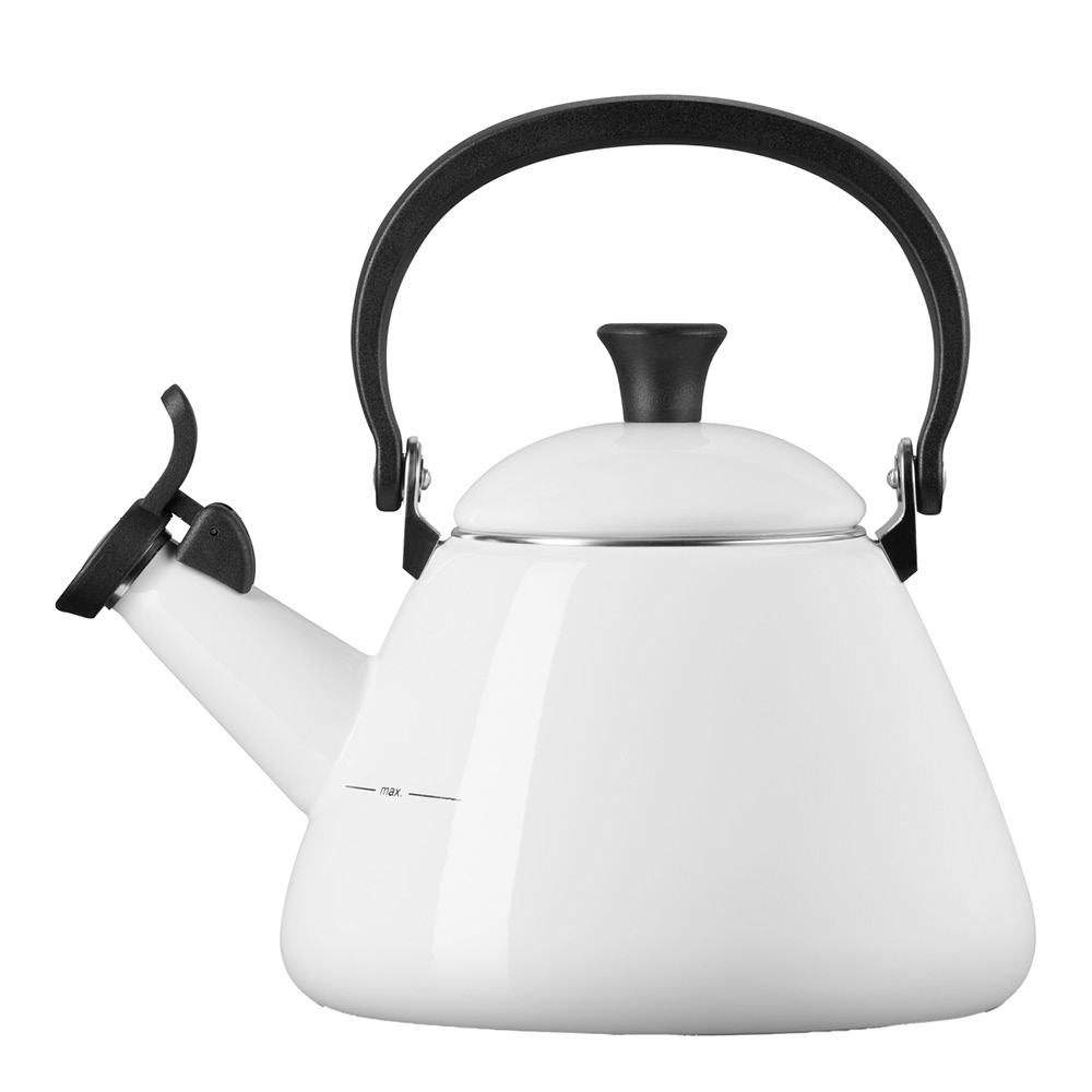 Le Creuset – Kone vattenkittel med vissla 1,6 L white