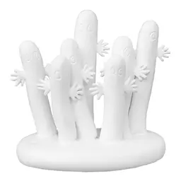 Mitt & Ditt Underbara Liv Mummi figur Hattifnattene 8,5 cm hvit